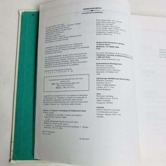 Introduction To Teaching Rewards And Realities Book Phelps Fielstein Homeschool - Picture 3 of 6